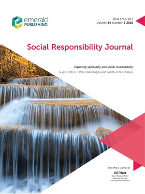 cover image of Social Responsibility Journal, Volume 14, Number 2